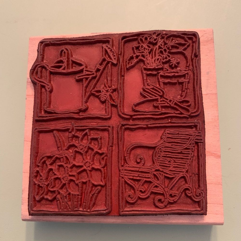 Spring sampler stamp - Picture 2 of 4